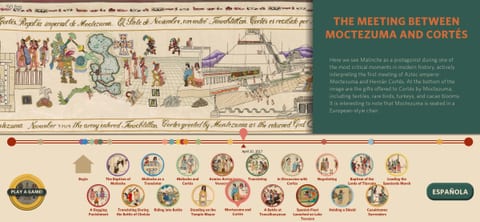 chapter markers where malinche appears