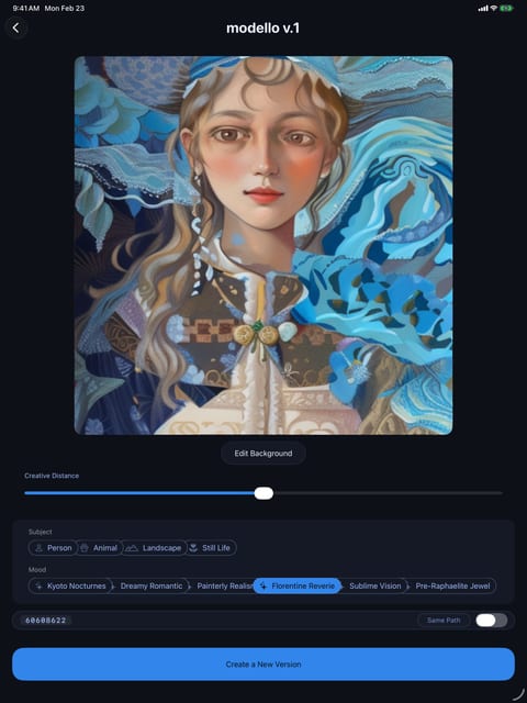 modello screenshot