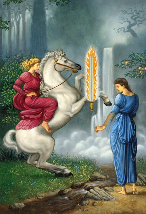 The Flaming Sword A 2