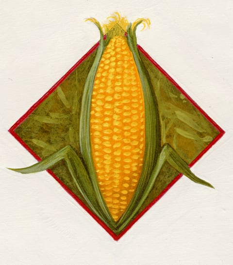 Corn diamond A 4