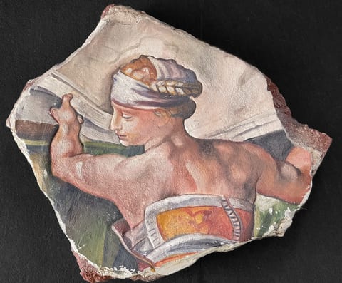 Michaelangelos The Libyan Sibyl A 5